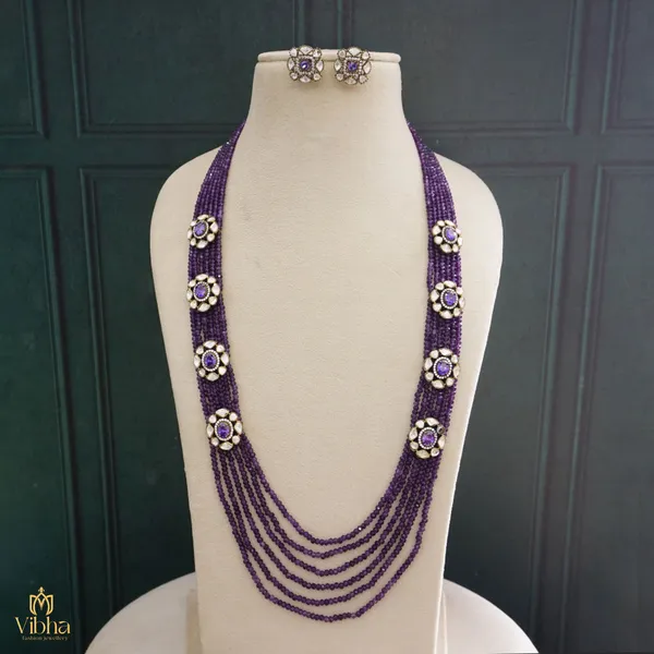 Violet_Premium_Metal_Necklace_Set_For_Women