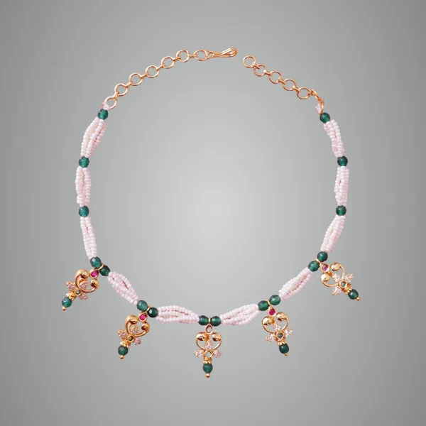 Green_Premium_Metal_Choker_For_Women