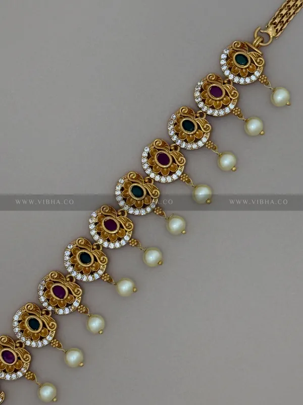 Antique_Premium_Metal_Vaddanam_For_Women