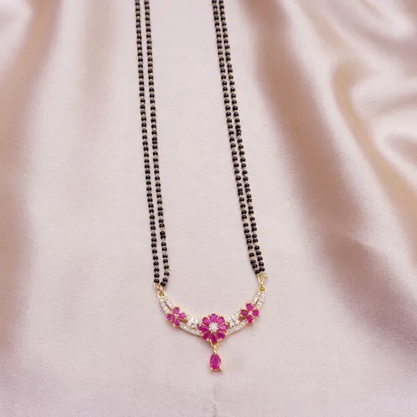 Pink_Premium_Metal_Mangalsutra_For_Women