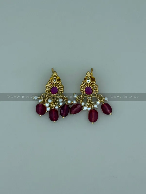 Gold_Premium_Metal_Chocker_Set_For_Women