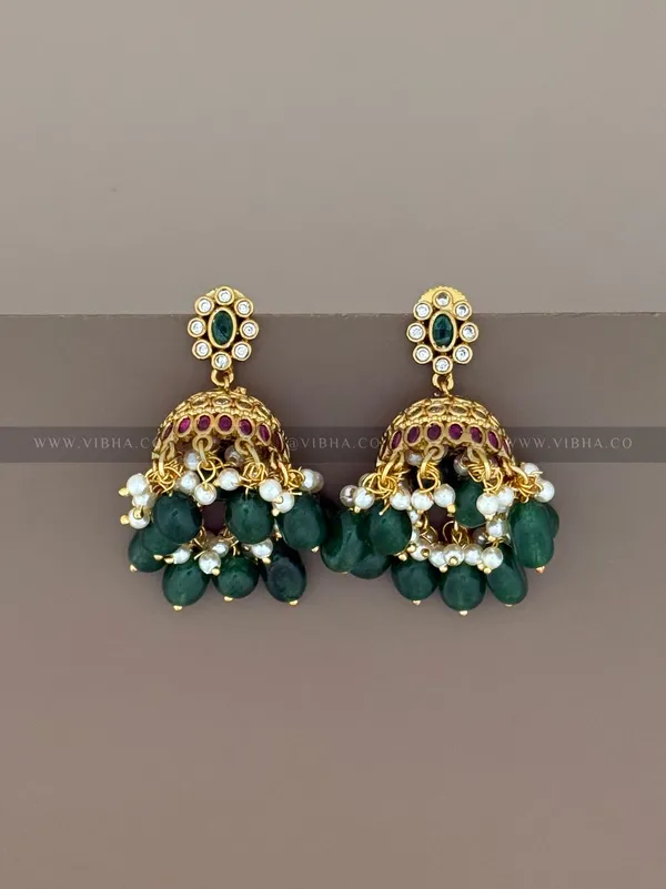 Green_Premium_Metal_Chocker_Set_For_Women
