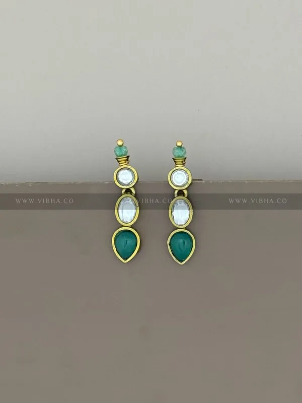 Green_Premium_Metal_Necklace_Set_For_Women