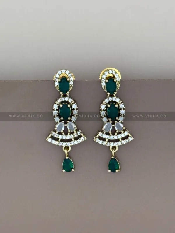 Green_Premium_Metal_Necklace_Set_For_Women
