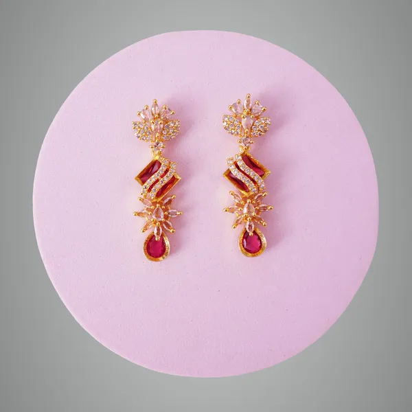 Red_Premium_Metal_Ear_Ring_For_Women