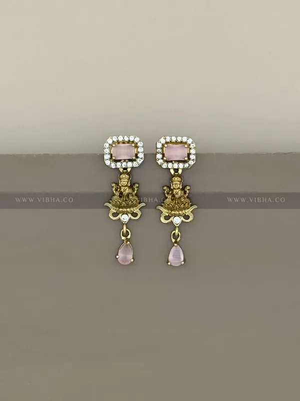 Mint_pink_Premium_Metal_Necklace_Set_For_Women