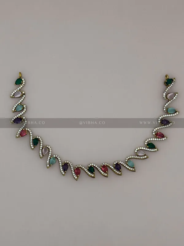 Multi_Colour__Premium_Metal_Necklace_Set_For_Women