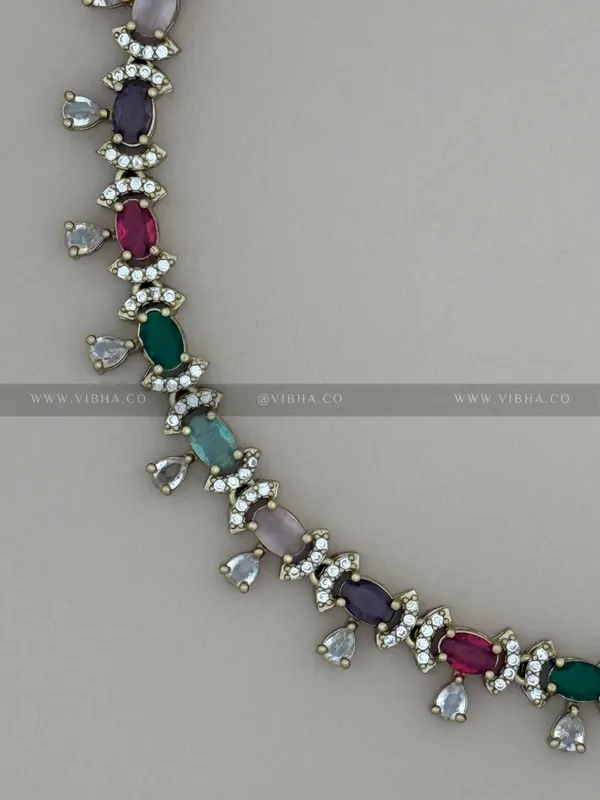 Multi_Premium_Metal_Necklace_Set_For_Women