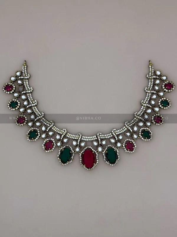Multi_Premium_Metal_Necklace_Set_For_Women