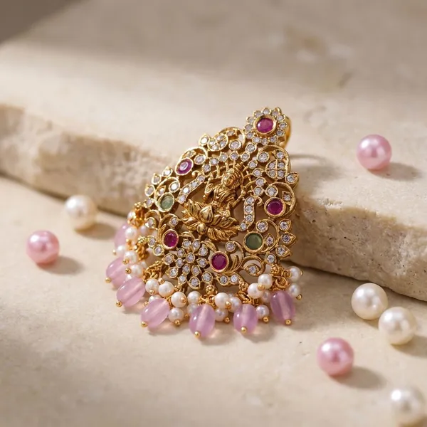 Gold_Premium_Metal_Pendant_For_Women