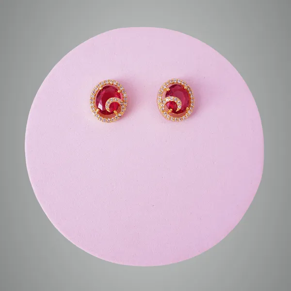 Red_Premium_Metal_Ear_Ring_For_Women