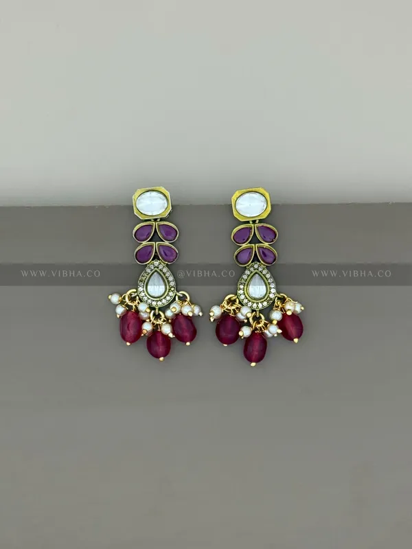 Ruby_Premium_Metal_Necklace_Set_For_Women