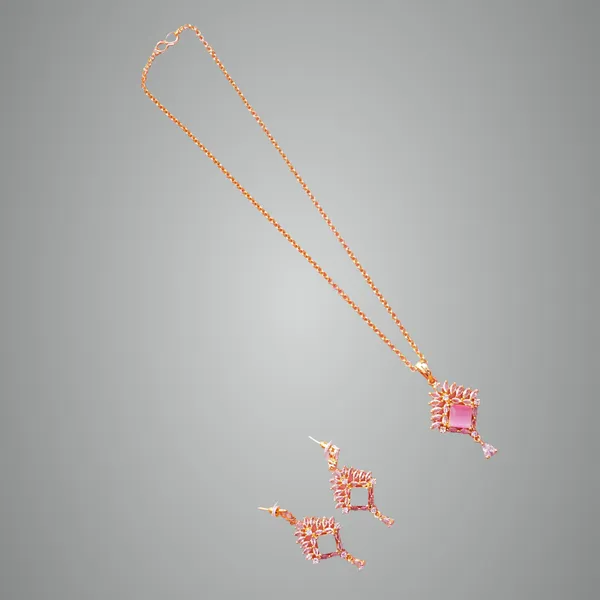 Mint_Pink_Premium_Metal_Chain_For_Women