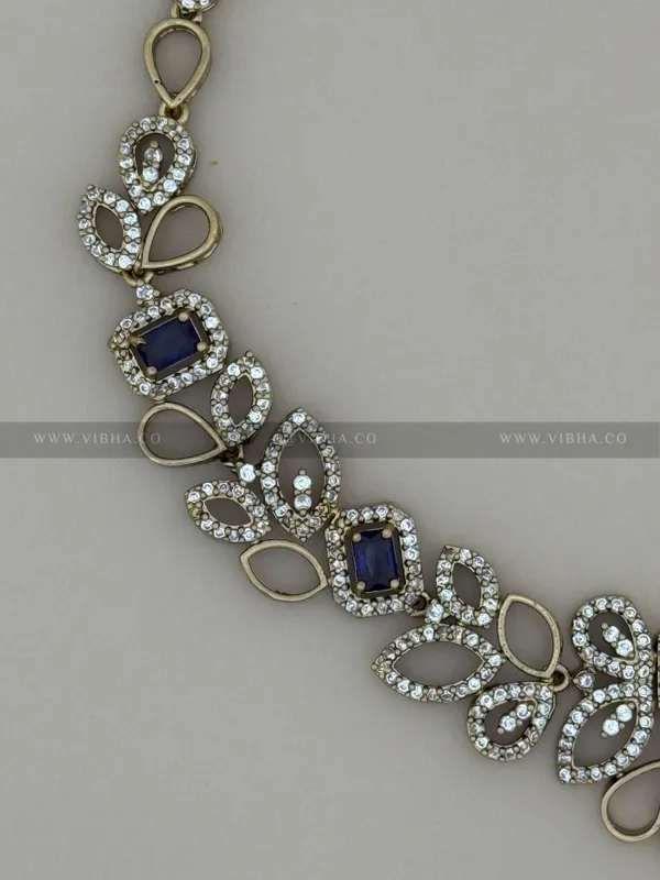 Violet_Premium_Metal_Necklace_Set_For_Women