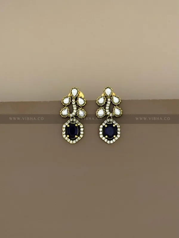 Violet__Premium_Metal_Necklace_Set_For_Women