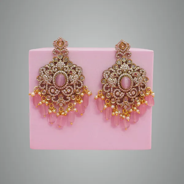 Mint_Pink_Premium_Metal_Ear_Ring_For_Women