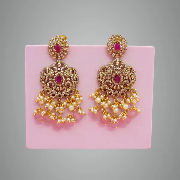 Mint_Pink_Premium_Metal_Ear_Ring_For_Women