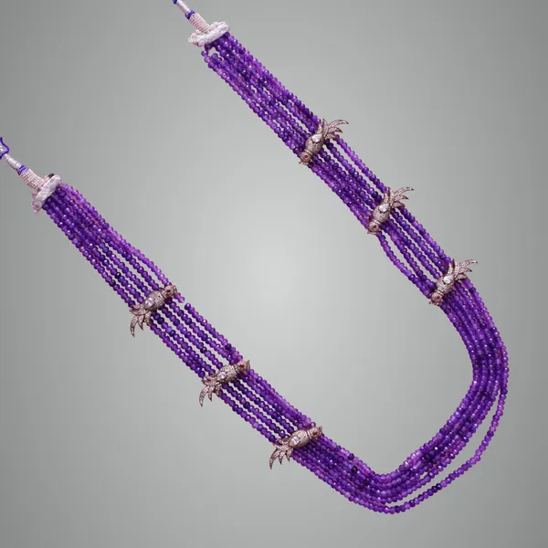 Purple_Premium_Metal_Necklace_Set_For_Women