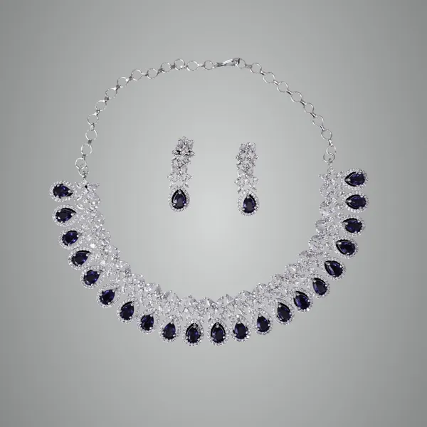 Violet_Premium_Metal_Necklace_Set_For_Women