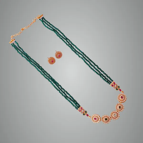 Green_Premium_Metal_Necklace_Set_Set_For_Women