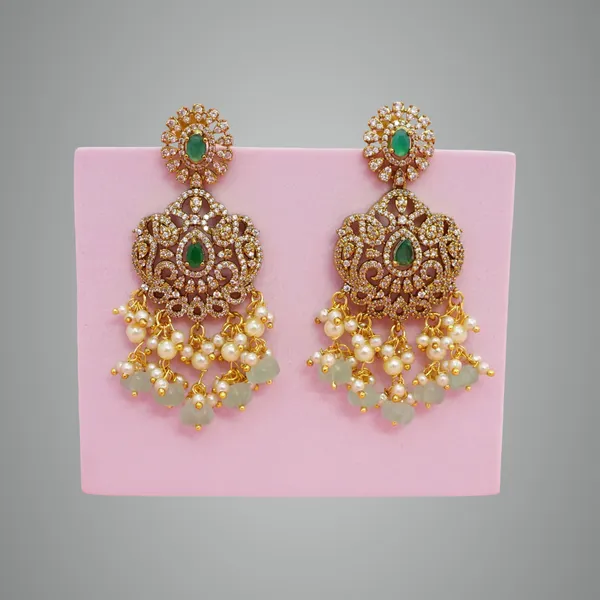 Mint_Green_Premium_Metal_Ear_Ring_For_Women