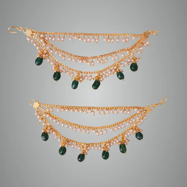 Green_Premium_Metal_Champaswaralu_For_Women