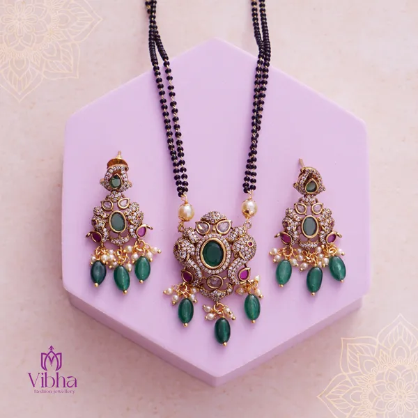 Green_Premium_Metal_Mangalsutra_For_Women