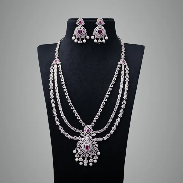 Ruby_Premium_Metal_Necklace_Set_For_Women
