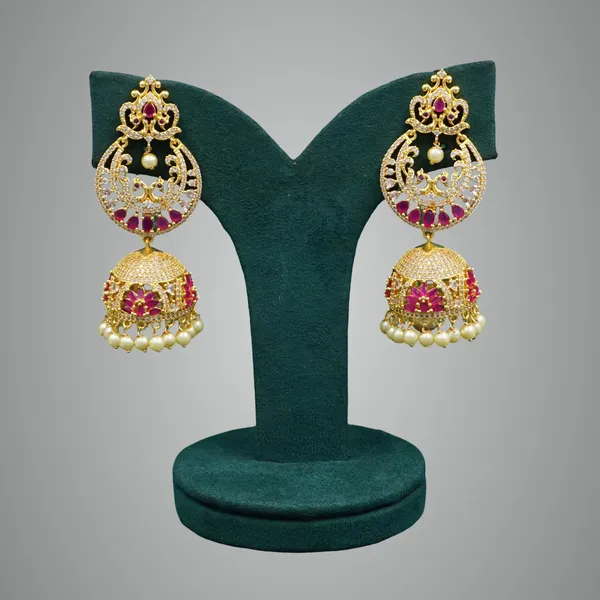 Ruby_Premium_Metal_Ear_Ring_For_Women