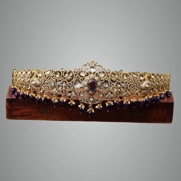 Violet_Premium_Metal_Vaddanam_For_Women
