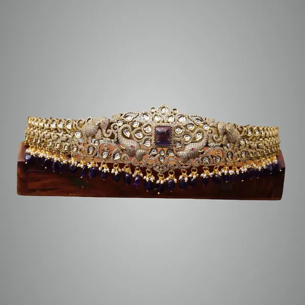 Violet_Premium_Metal_Vaddanam_For_Women