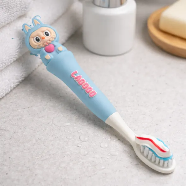 BunnyPop_Kids_Soft_Bristle_Toothbrush_with_Travel_Case_Pack_of_2-_Blue