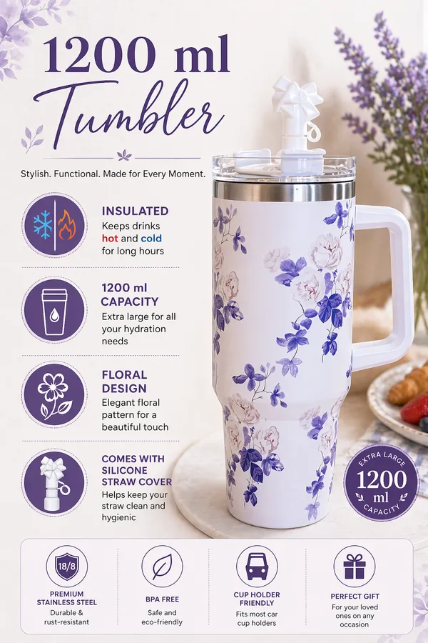 Floral_Insulated_Large_Travel_Tumbler-1200ml