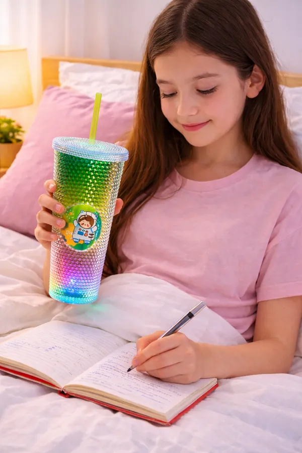LED_Glow_Crystal_Tumbler_with_Straw_–_Green_&_Blue