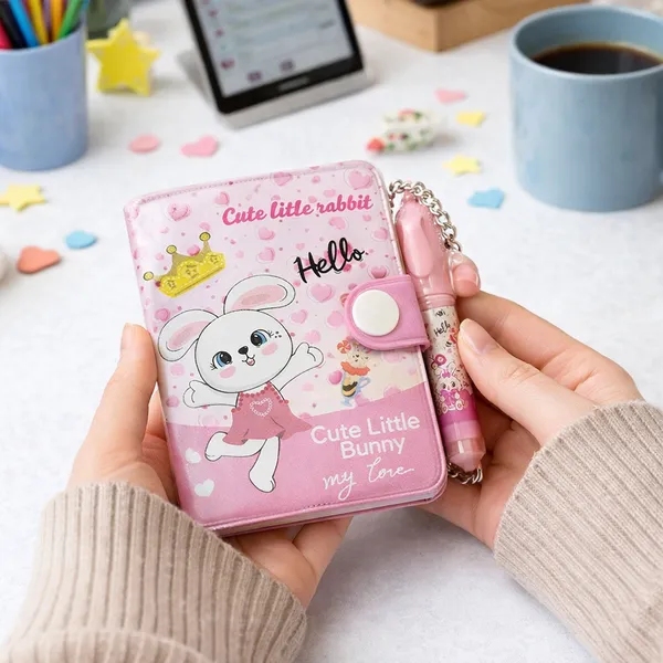 Pink_Bunny_Mini_Diary_with_Pen
