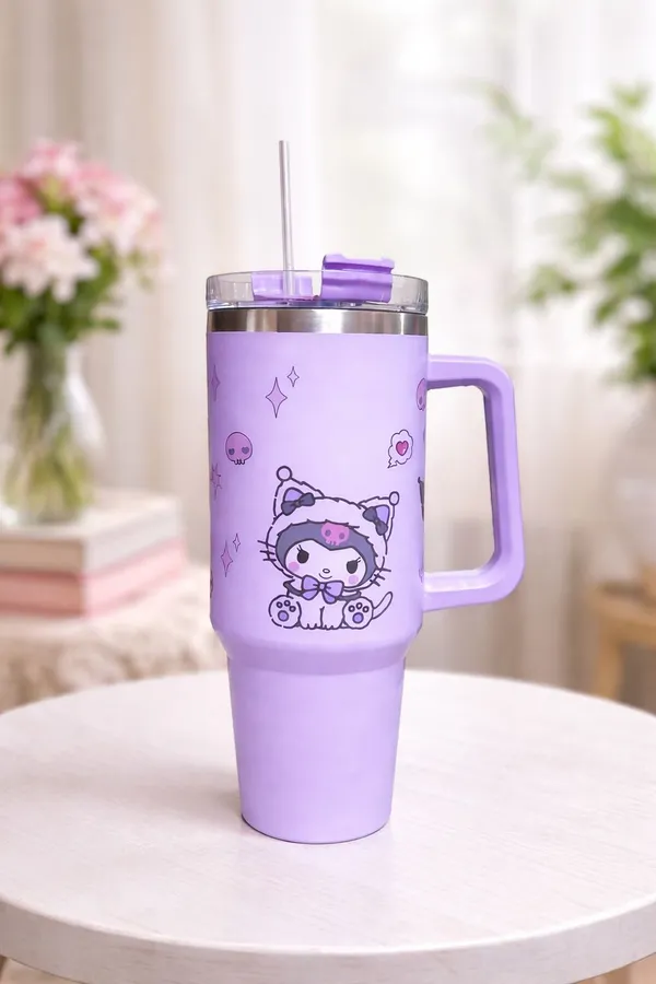Kuromi_Insulated_Tumbler_with_Straw_&_Handle