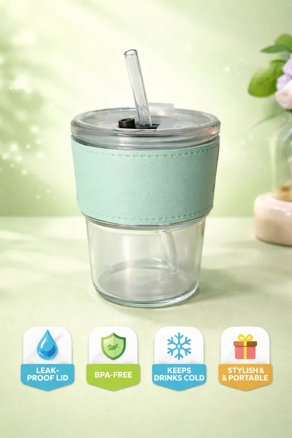 Mint_Green_gorgeous_Glass_Mug_,_300_ml