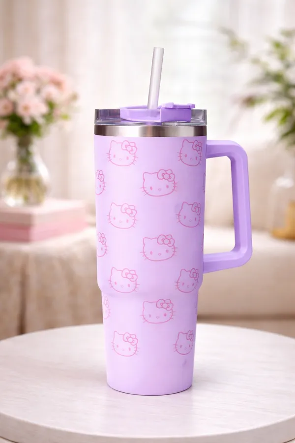 Snuggle_Pop_Purple_Kitty_Insulated_Tumbler_Mug_with_Straw_&_Handle