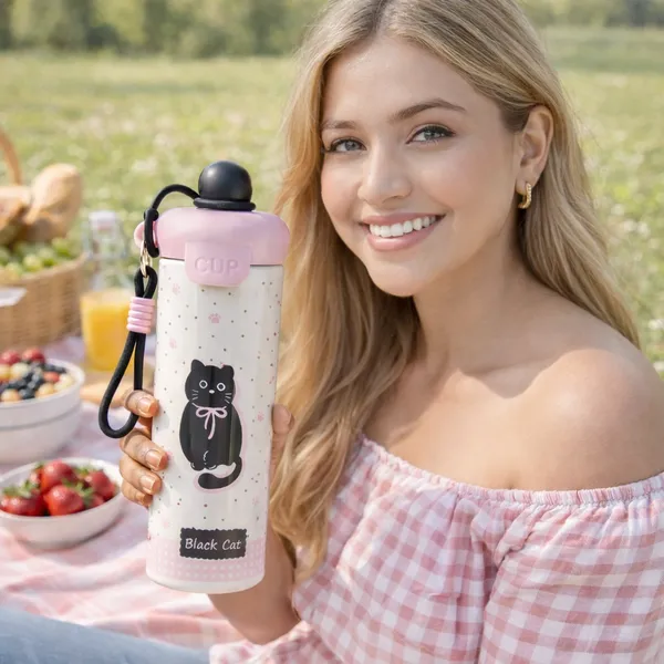 Black_Cat_Kawai_Insulated_Bottle
