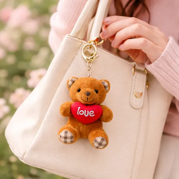 Pink_Mini_Teddy_Bear_Keychain