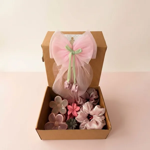 Pink_Floral_Hair_Accessories_Gift_Hamper_Small