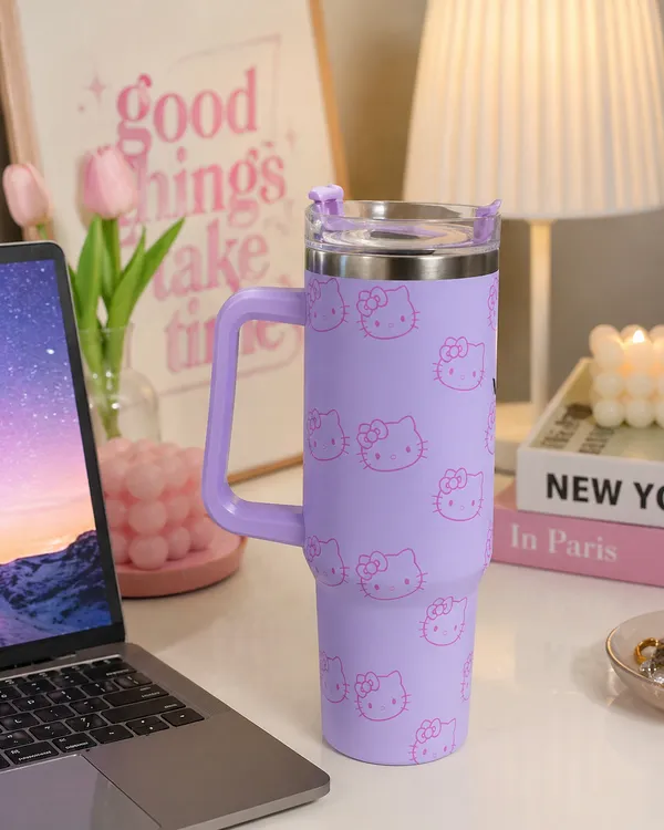 Snuggle_Pop_Purple_Kitty_Insulated_Tumbler_Mug_with_Straw_&_Handle