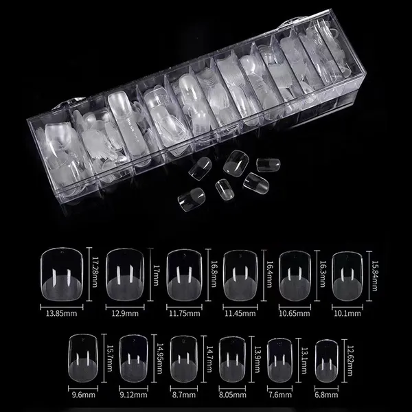 Transparent_504_Pieces_Transparent_Seamless_Gel_X_Tips,_Full_Cover_False_Nails,_Professional_Artificial_Nails_Square_Shape