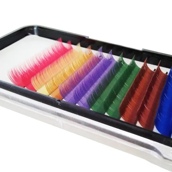 Multicolor_Colorful_Cluster_Eyelash_Extensions,_6_Shades,_Soft_And_Vibrant