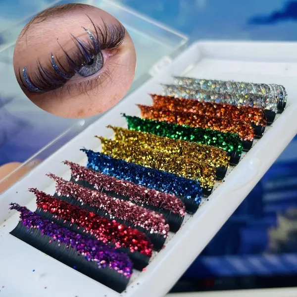 Multicolor_Glitter_Eyelash_Extensions,_8_Shades,_Soft_And_Vibrant