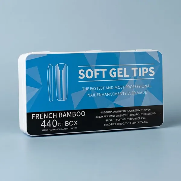 Transparent_Soft_Gel_Full_Cover_Tips_Clear_Acrylic_Tips_Artificial_False_Tips_With_Box_Fake_Tips_Extension_For_Salons_Diy_Art_(French_Bamboo_Tips,_440_Pcs)