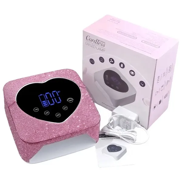 Multicolor_Heart_Shape_Bling_Diamonds_Wireless_Uv_Led_Lamp_Diamond_Bling_Uv_Soak_Machine_Nail_Dryer_48_Beads_Nail_Gel_Dryer_72W