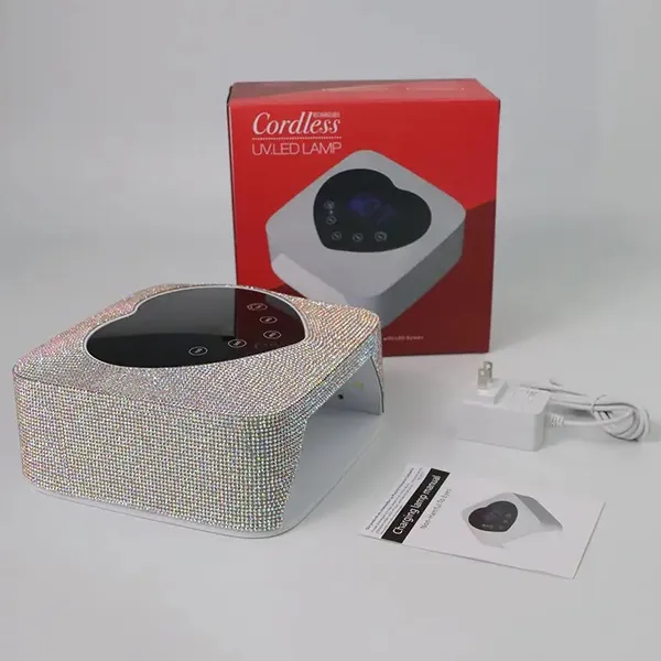 Silver_Heart_Shape_Blingy_Diamonds_Wireless_Uv_Led_Lamp_Diamond_Bling_Uv_Soak_Machine_Nail_Dryer_48_Beads_Nail_Gel_Dryer_72W