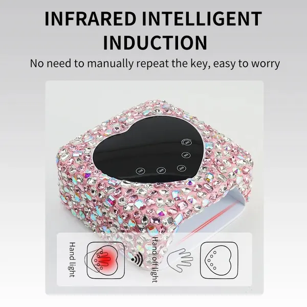 Pink_Heart_Shape_Rhinestone_Wireless_Uv_Led_Lamp_Jewel_Diamonds_Uv_Soak_Machine_Nail_Dryer_30_Beads_Nail_Gel_Dryer_72W