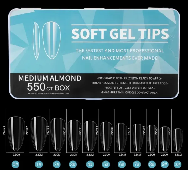 Transparent_Nail_Tips_Soft_Gel_Full_Cover_Nails_Clear_Acrylic_Nail_Tips_Artificial_False_Nails_With_Box_Fake_Nail_Extension_For_Nail_Salons_Diy_Nail_Art_(Medium_Almond_Nail_Tips,_550_Pcs)